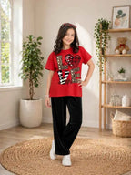 Trendy Girls LOVE Graphic Tee & trouser Set (Copy)