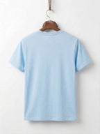 Cotton Jersey Tee Sky Blue