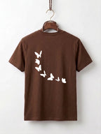 Girls Maysa Kitten & Butterfly Double-Sided Graphic Tee