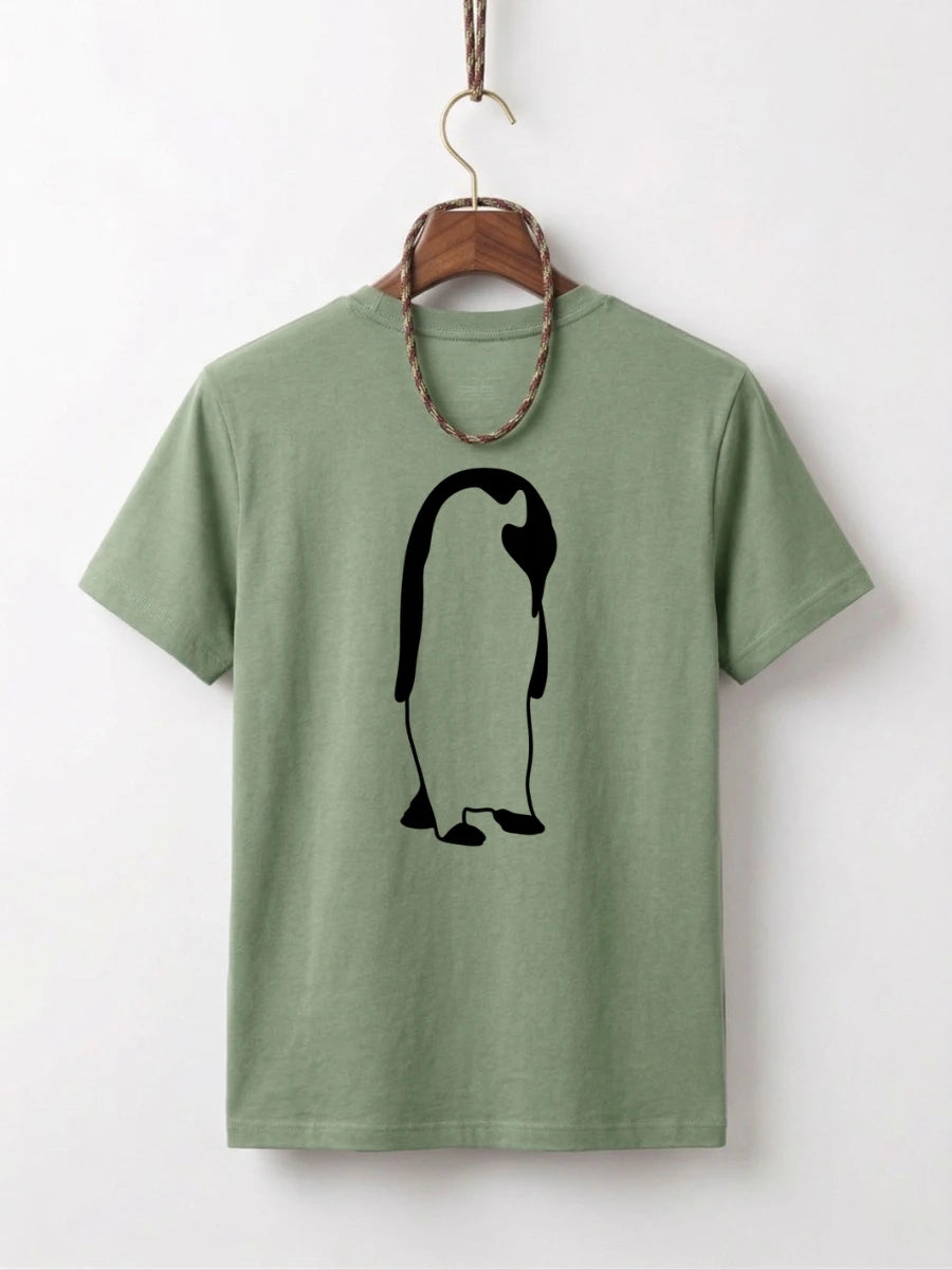 Cool Penguin Surfer