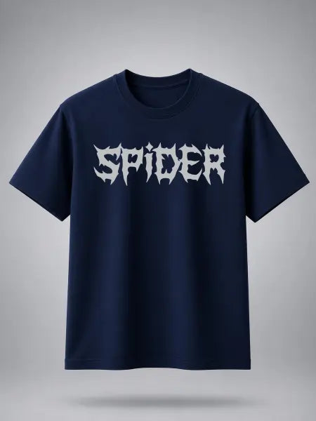 Spider Gothic Typography Tee ⭐