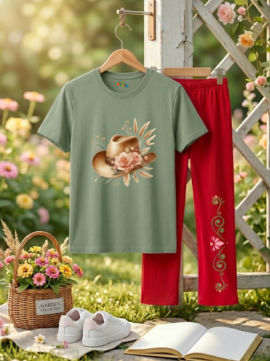 Boho Cowgirl Cotton Suit Set
