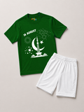 14 August Celebration Kids T-Shirt & Shorts Set – MiniKidi ⭐