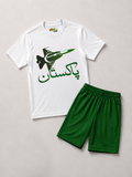 Pakistan Air Force Fighter Jet T-Shirt & Shorts Set