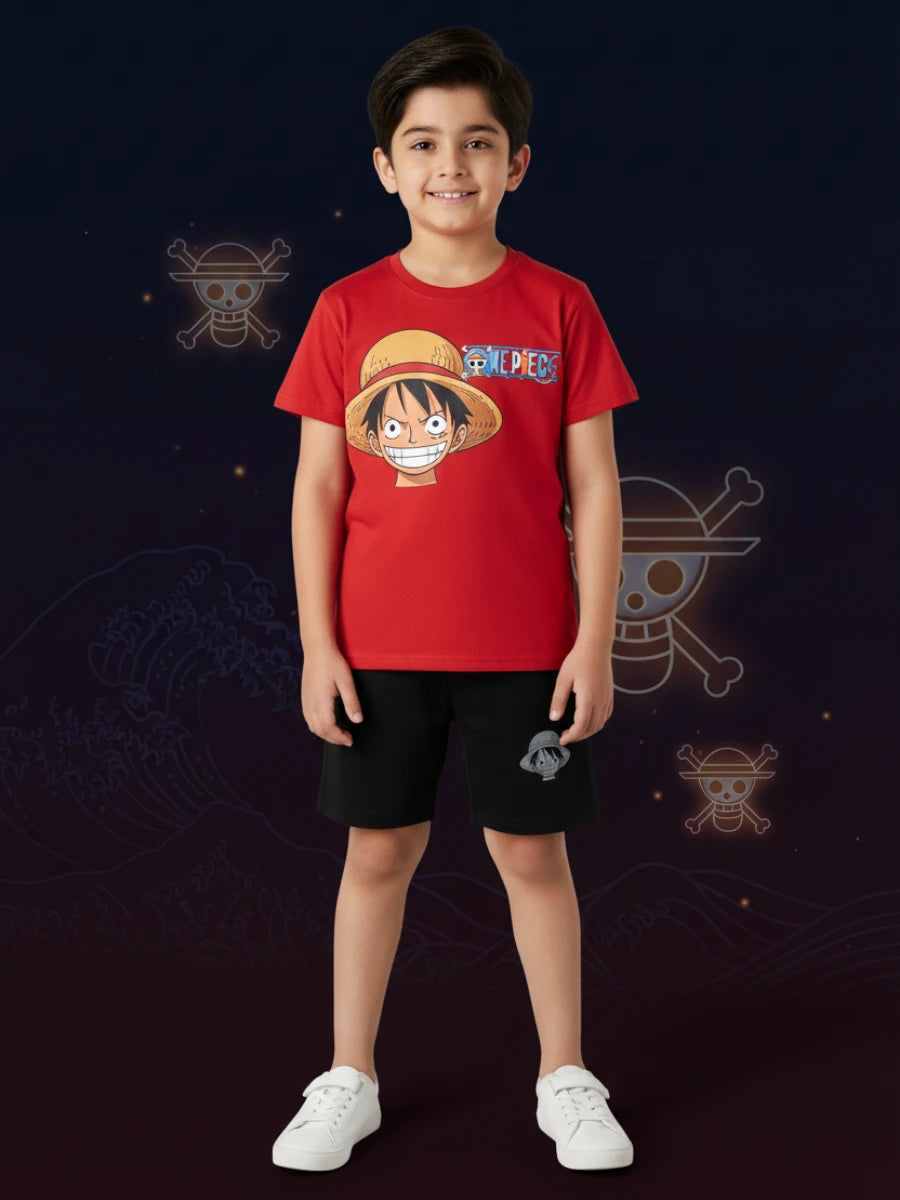 One Piece Luffy Straw Hat Set