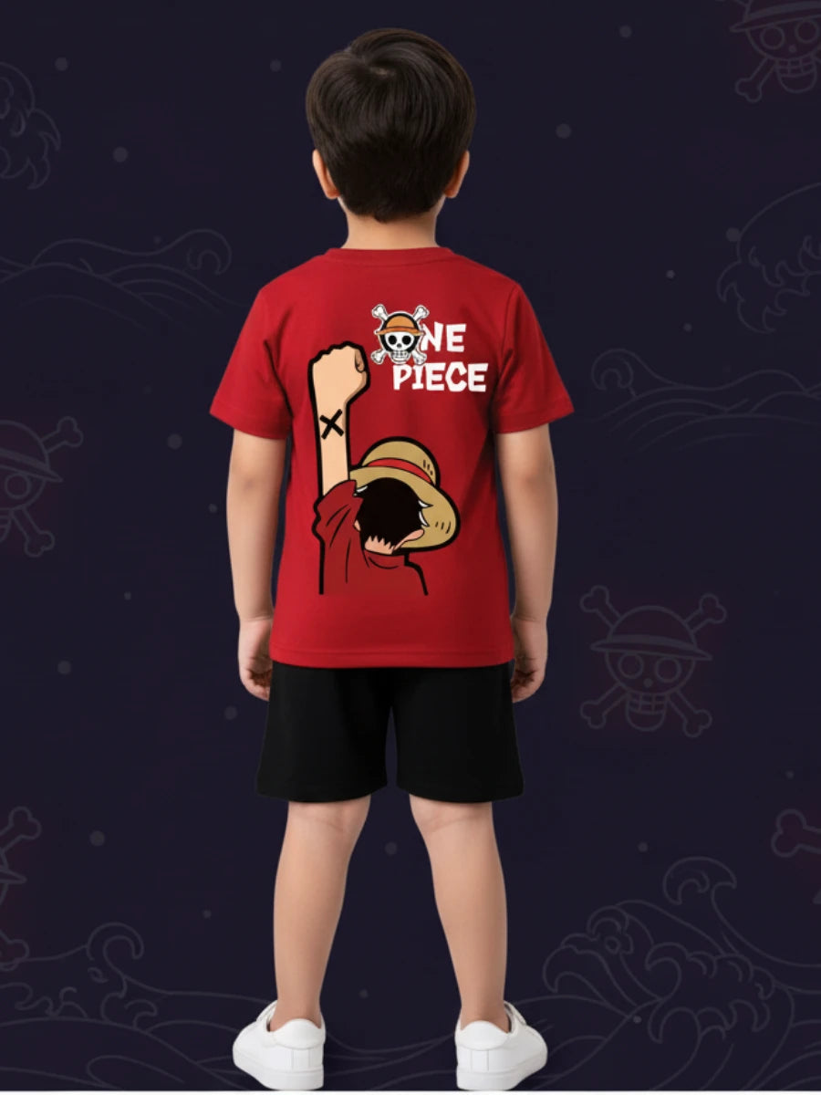 One Piece Luffy Straw Hat Set