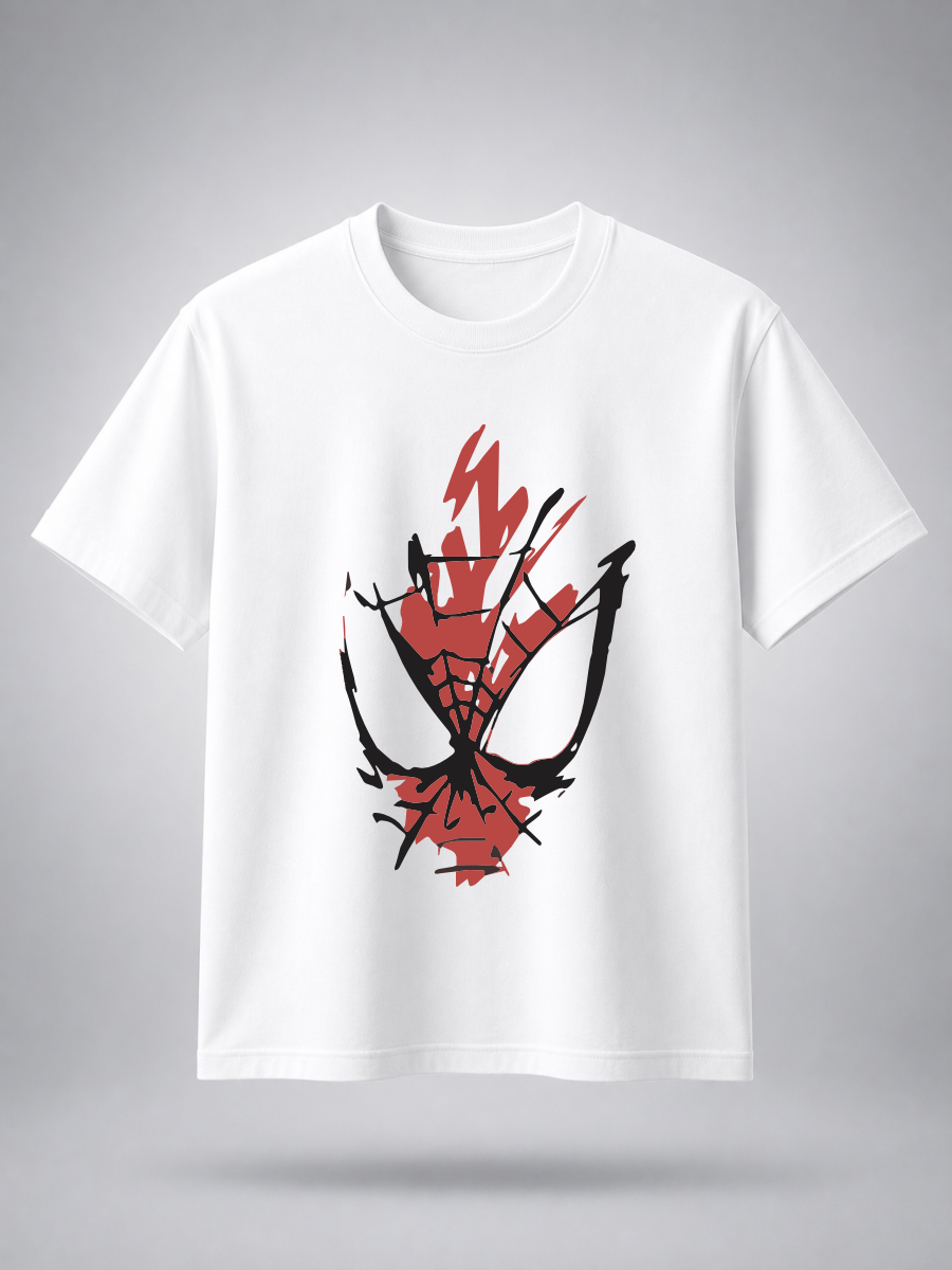 Spider-Man Glitch Mask Graphic T-Shirt ⭐