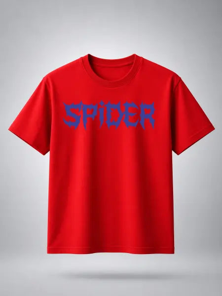 Spider Gothic Typography Tee ⭐