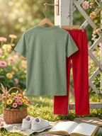 Boho Cowgirl Cotton Suit Set