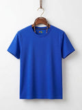 Cotton Jersey Tee Blue