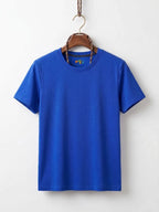 Cotton Jersey Tee Blue