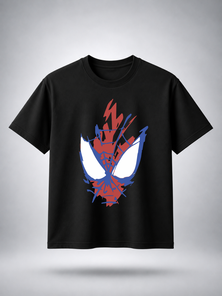 Spider-Man Glitch Mask Graphic T-Shirt ⭐