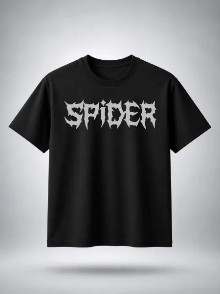Spider Gothic Typography Tee ⭐