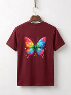 Rainbow Puzzle Butterfly