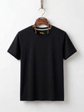 Cotton Jersey Tee Black