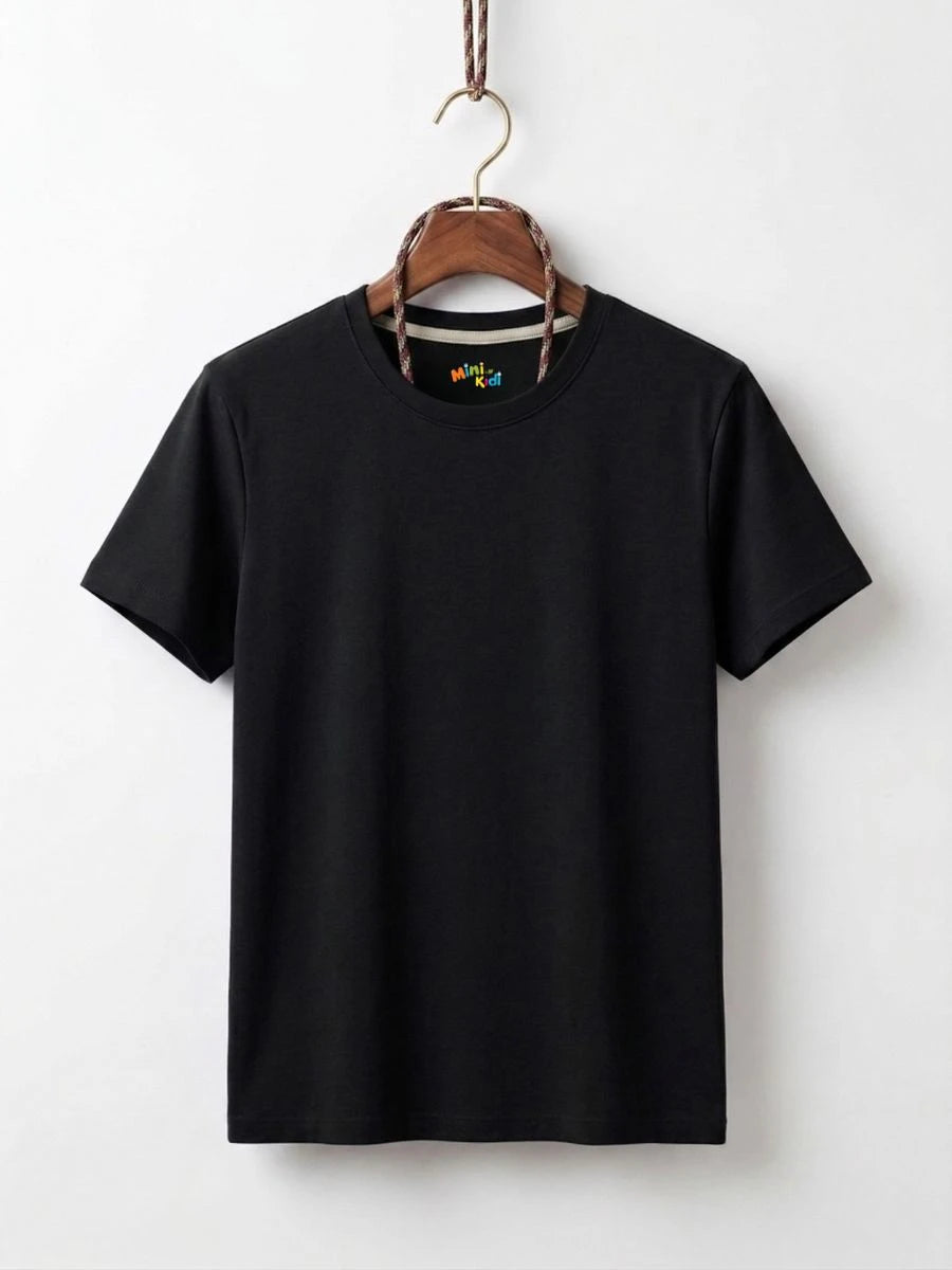 Cotton Jersey Tee Black