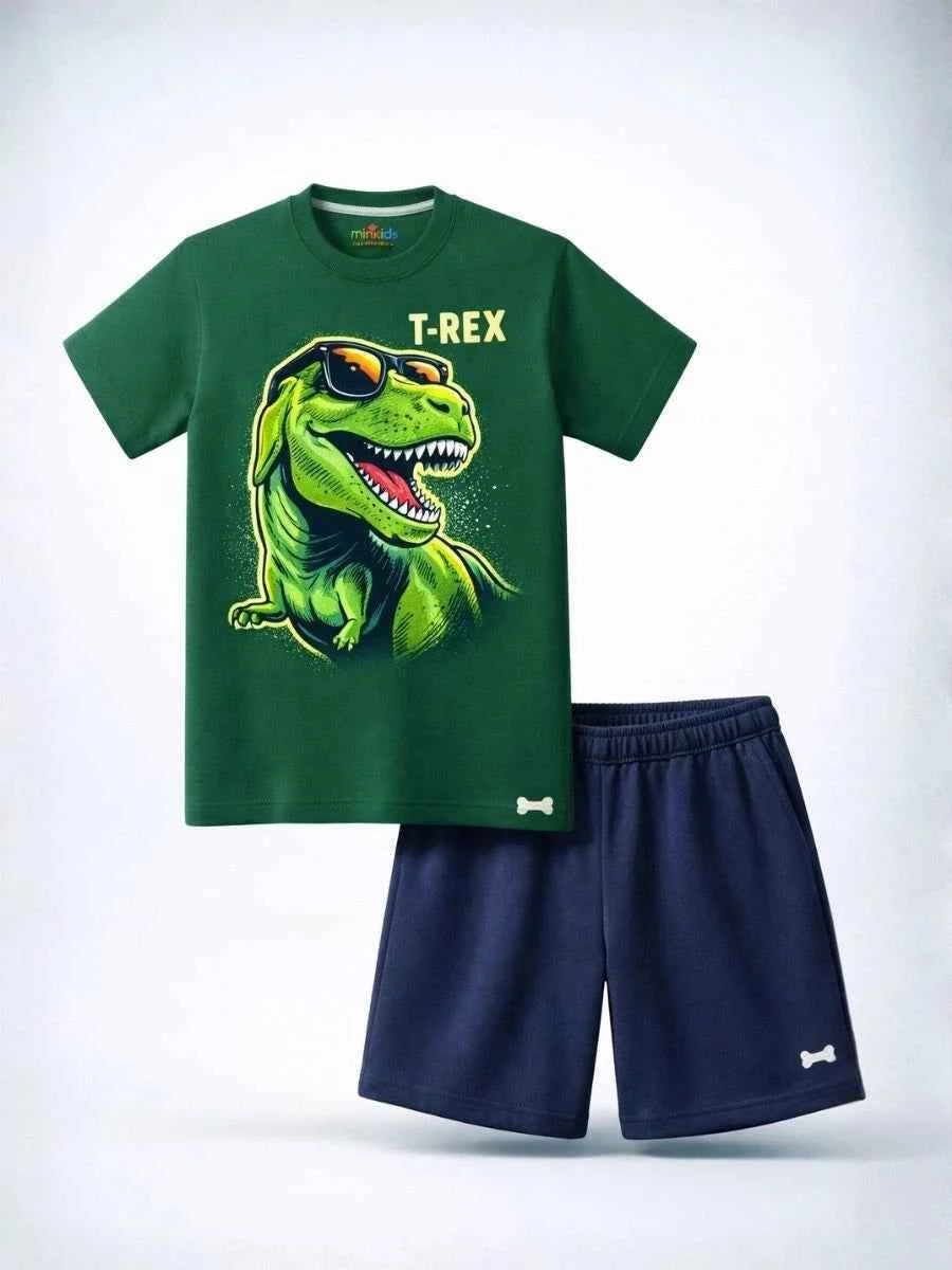 Mighty T-Rex Cotton Set