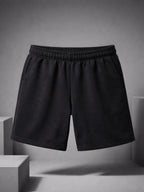 Cotton Jersey Shorts - Jet Black