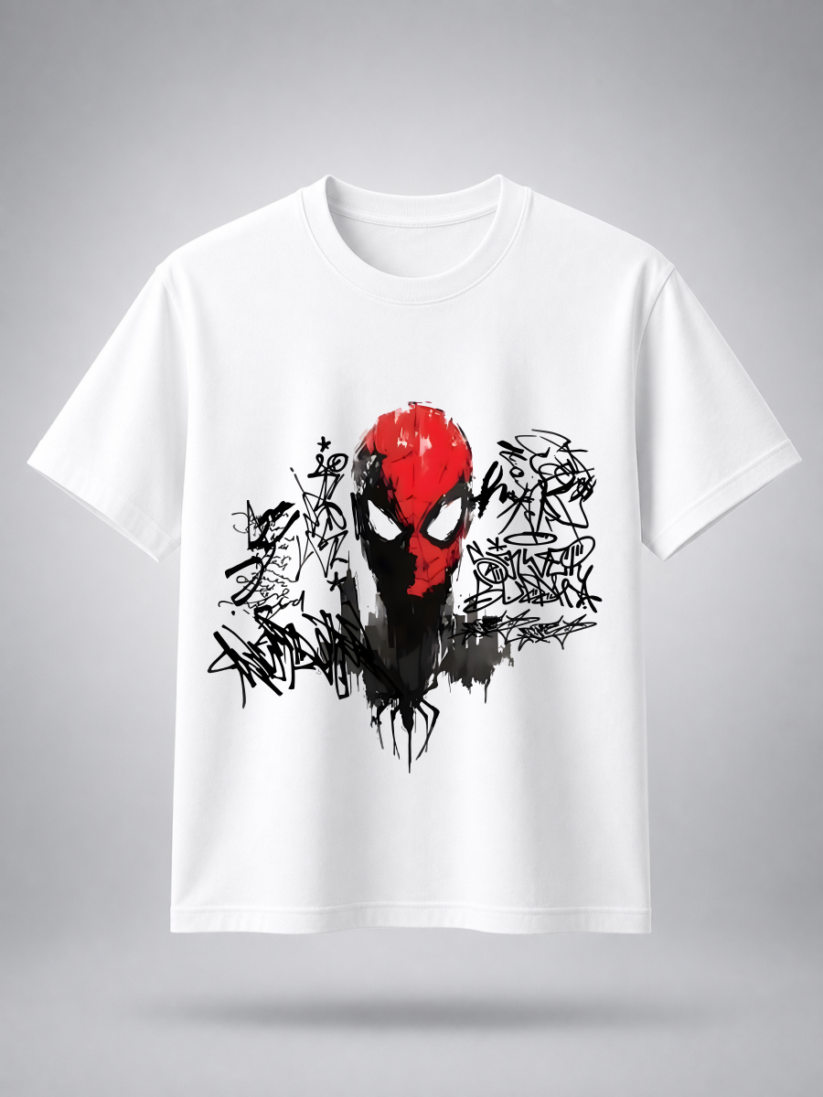 Spider-Man Urban Graffiti Graphic T-Shirt ⭐