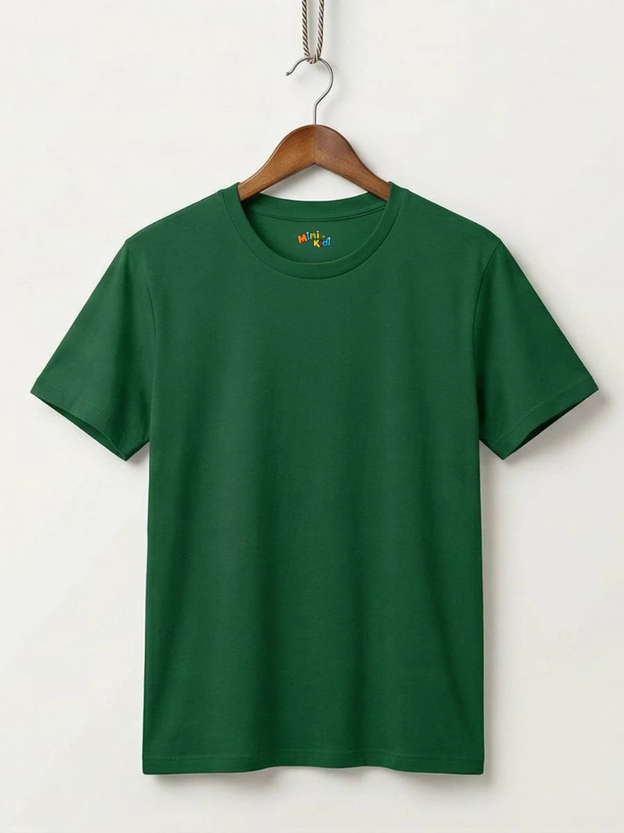 Cotton Jersey Tee Forest Green