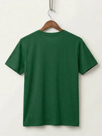 Cotton Jersey Tee Forest Green