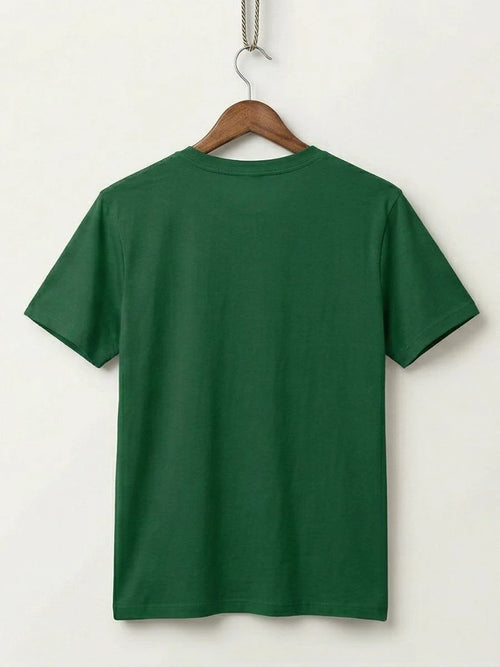 Cotton Jersey Tee Forest Green