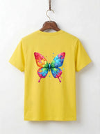 Rainbow Puzzle Butterfly