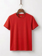 Cotton Jersey Tee Red