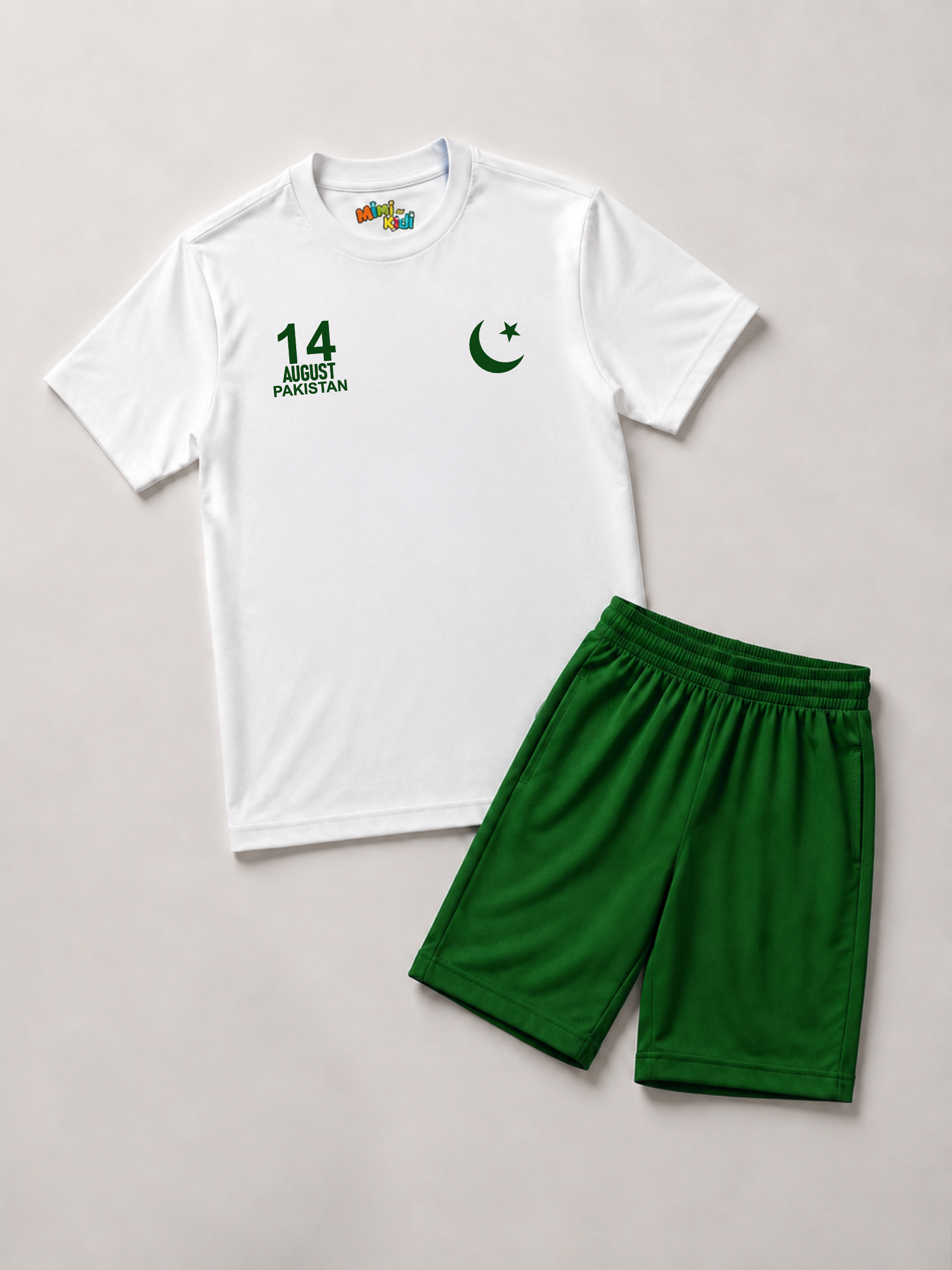 Pakistan Pride Shorts Set ⭐