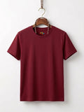 Cotton Jersey Tee Maroon