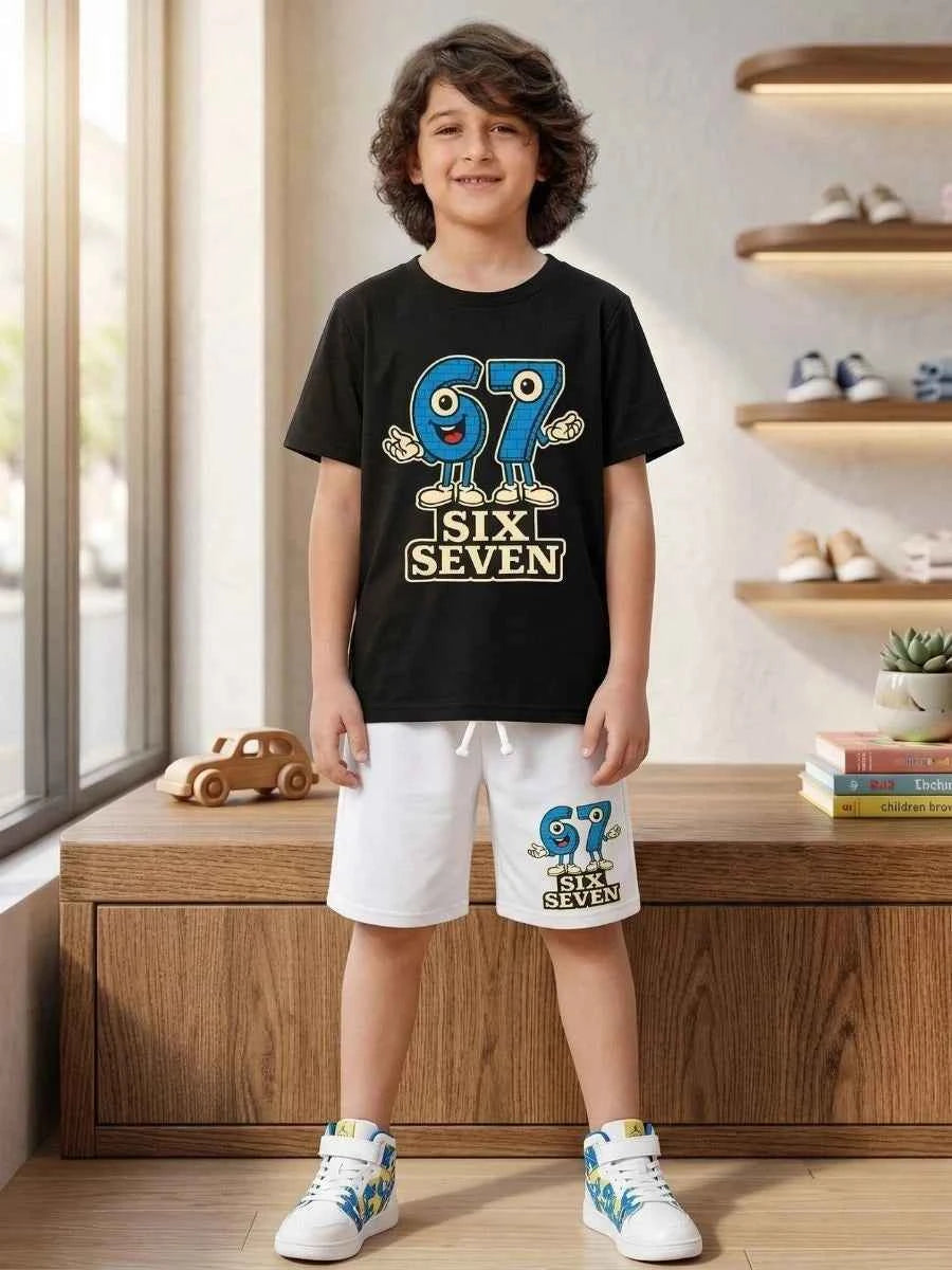 "Six Seven" Brick Character