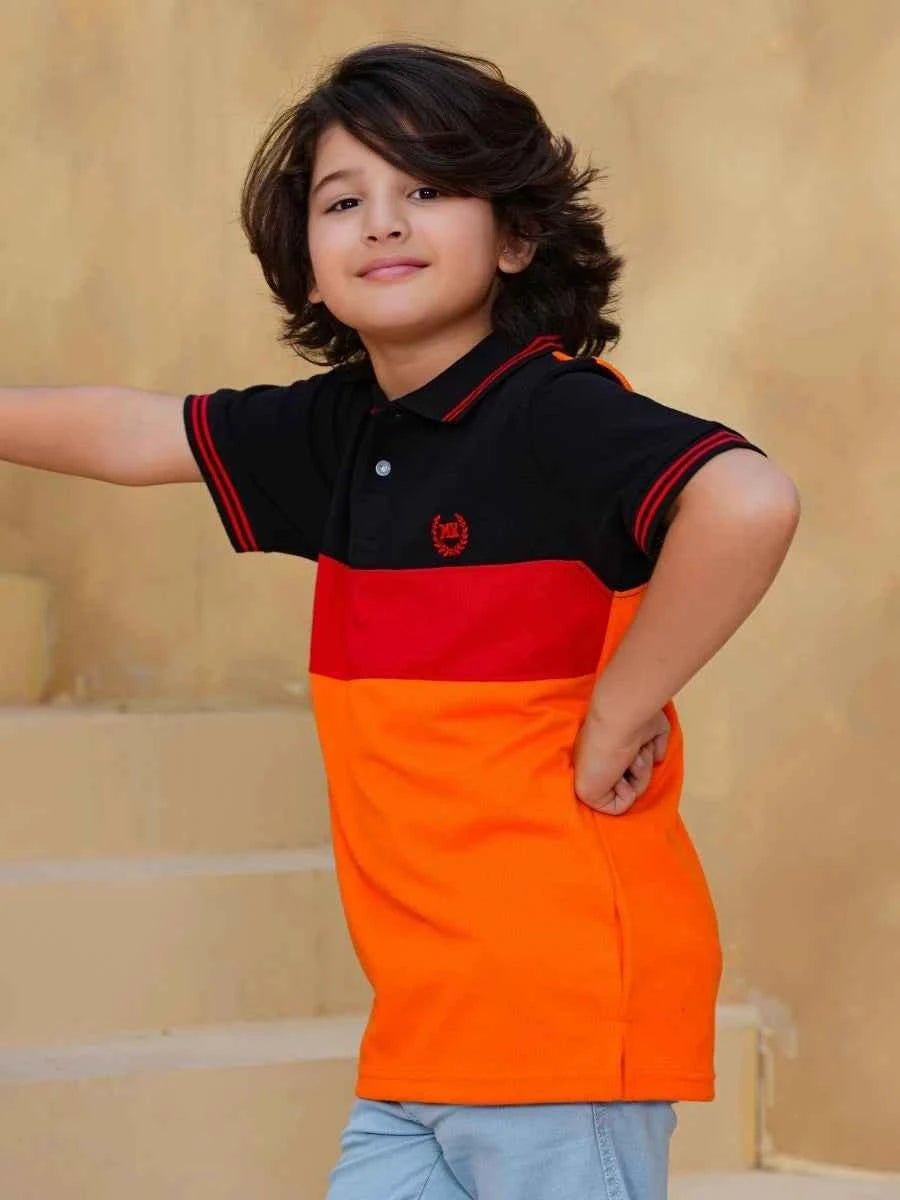Vibrant Block Polo
