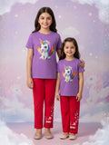 Rainbow Wing Unicorn Cotton Suit Set
