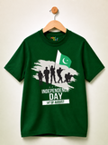 MiniKidi Pakistan Defenders Independence Day Graphic T-Shirt