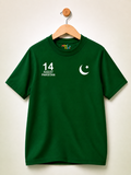 MiniKidi 14th August Pakistan Minimal Graphic T-Shirt