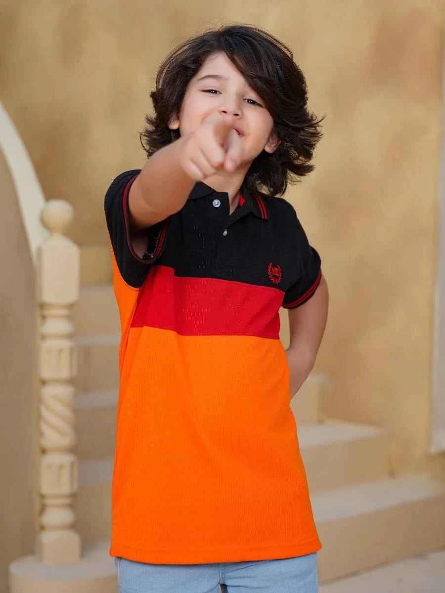 Vibrant Block Polo