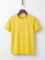 Cotton Jersey Tee Yellow