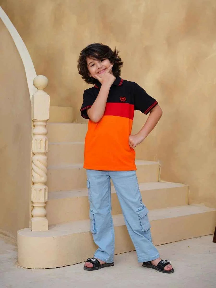 Vibrant Block Polo