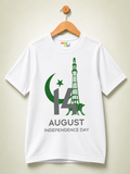 MiniKidi 14th August Minar-e-Pakistan Independence Day T-Shirt