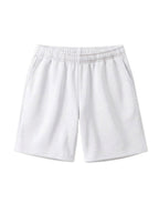 Cotton Jersey Shorts - White