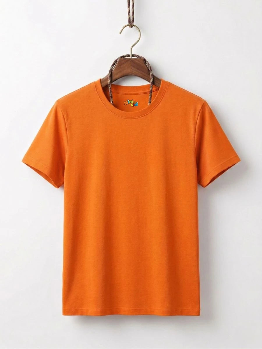 Cotton Jersey Tee Orange