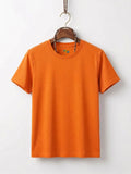 Cotton Jersey Tee Orange