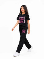 Mini Kidi’s Gamer Girl Printed trouser Set (Copy)