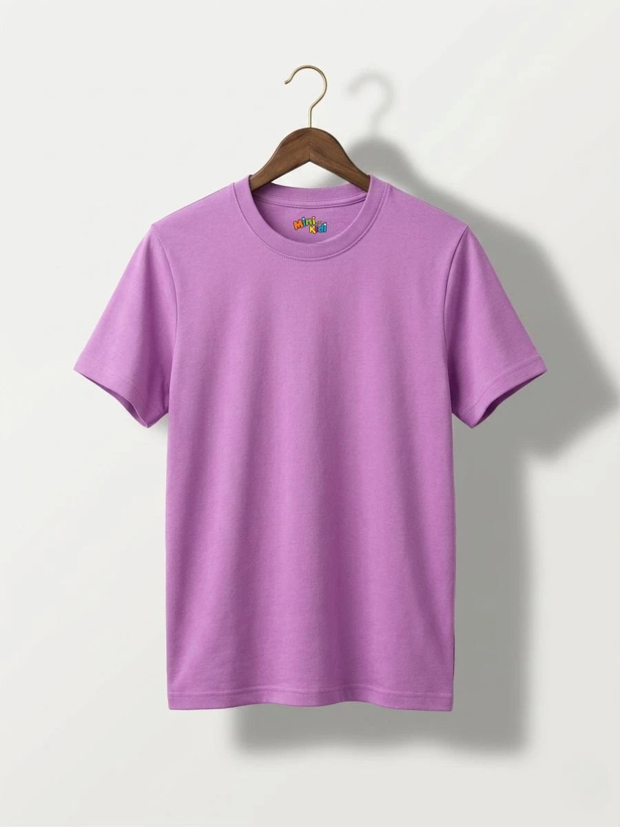 Cotton Jersey Tee Radiant Lavender