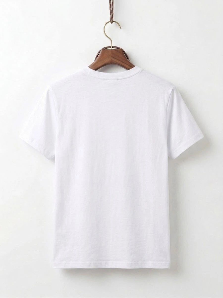 Cotton Jersey Tee White