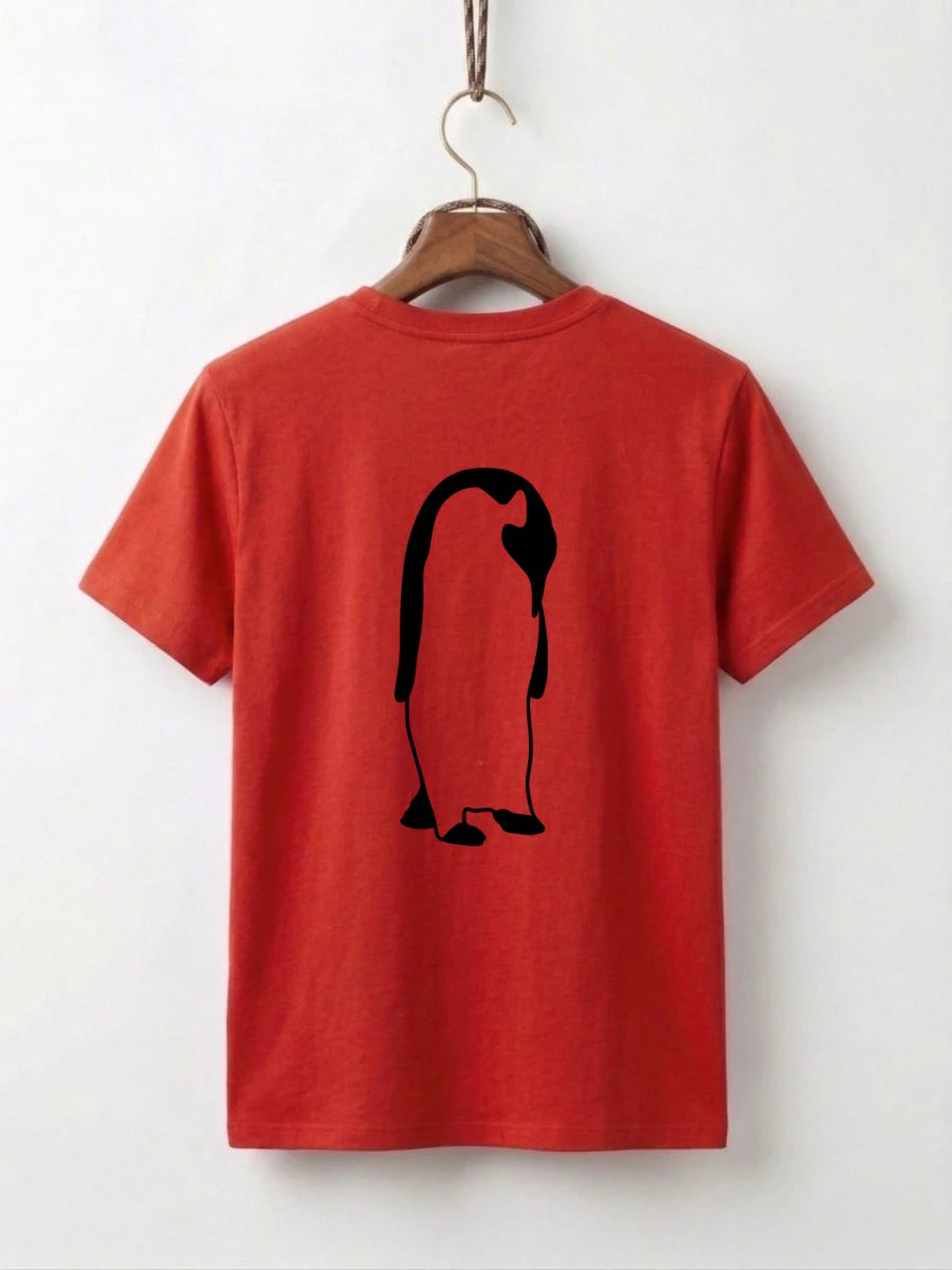 Cool Penguin Surfer
