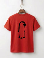 Cool Penguin Surfer