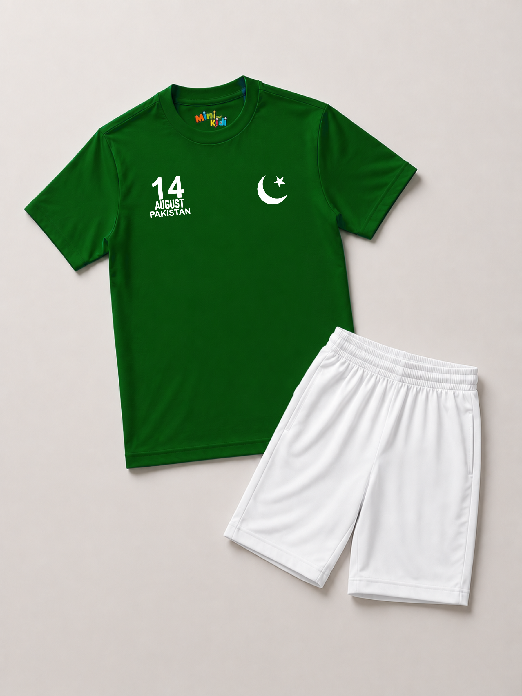 Pakistan Pride Shorts Set ⭐