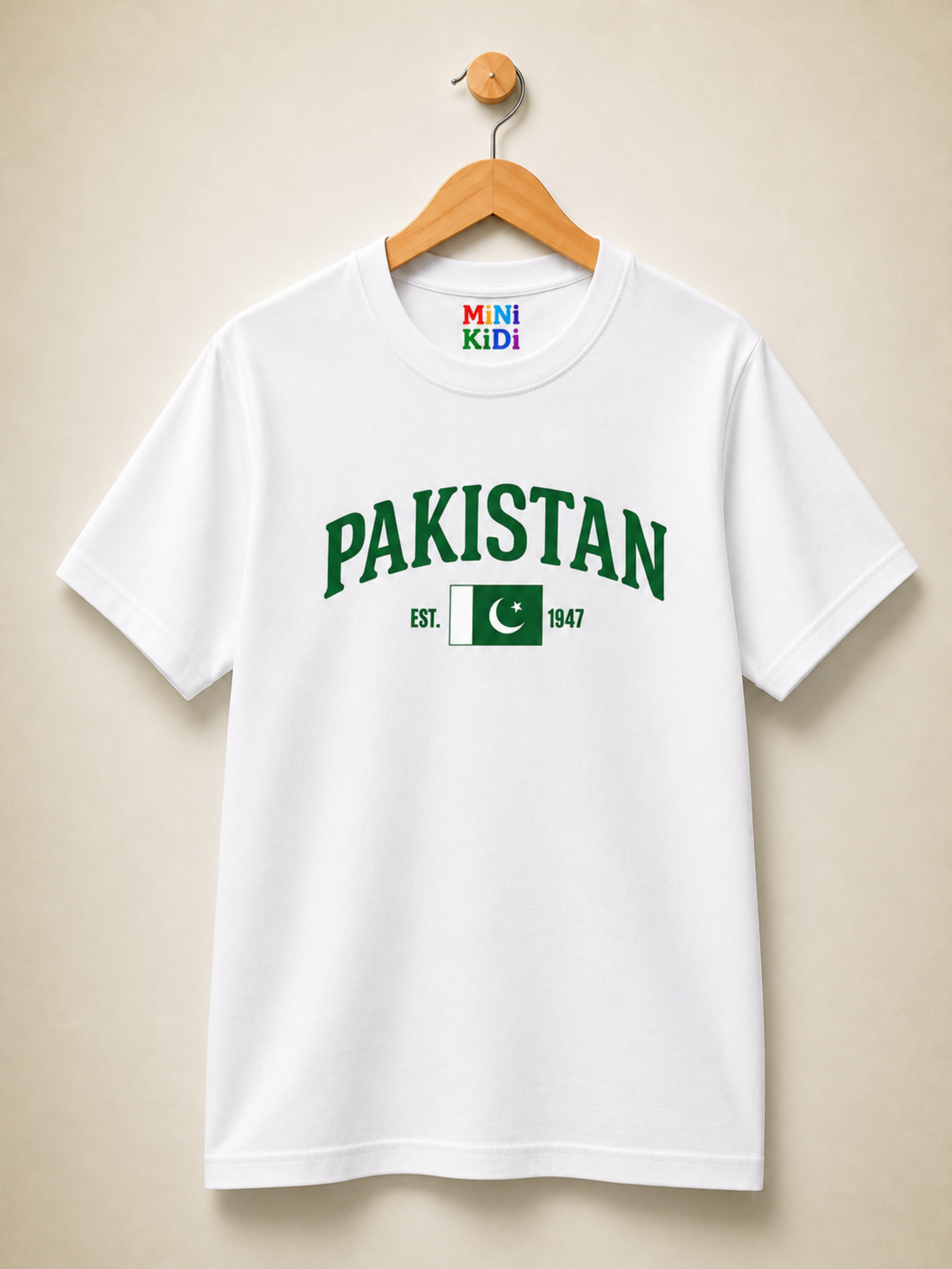 Pakistan Est. 1947 Graphic T-Shirt – Mini Kidi