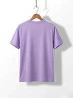 Cotton Jersey Tee Soft Lilac